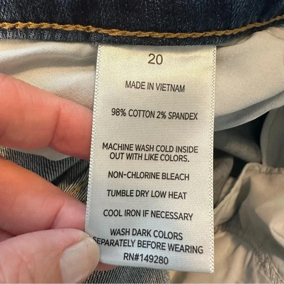 Slink Jeans Womens Curvy Bootcut Jeans - Picture 6 of 8